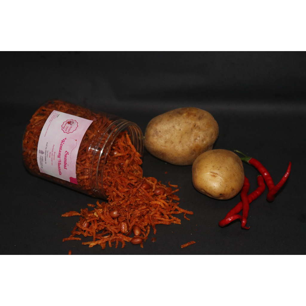 

Sambal kentang mustofa kemasan pouch cemilan gurih nagih