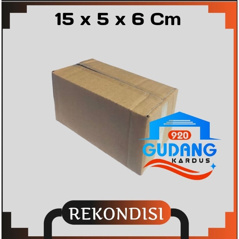 

KARDUS PACKING/KARTON/BOX UKURAN 15 x 5 x 6 Cm