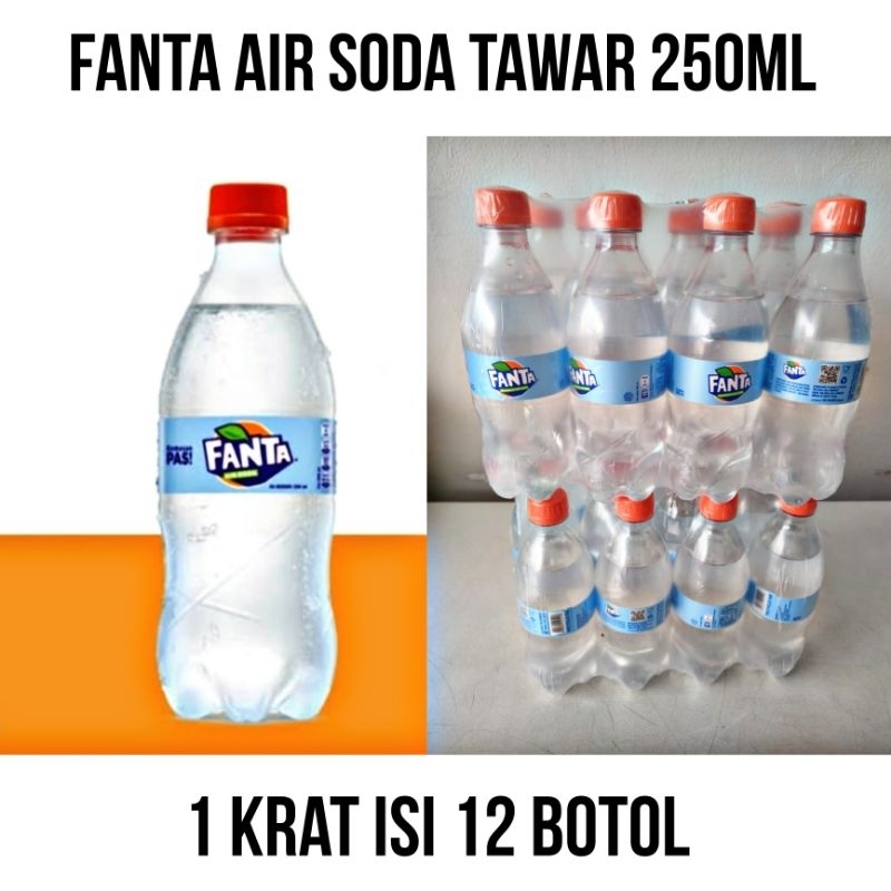 

[Minuman] Fanta Soda Tawar 250 ml