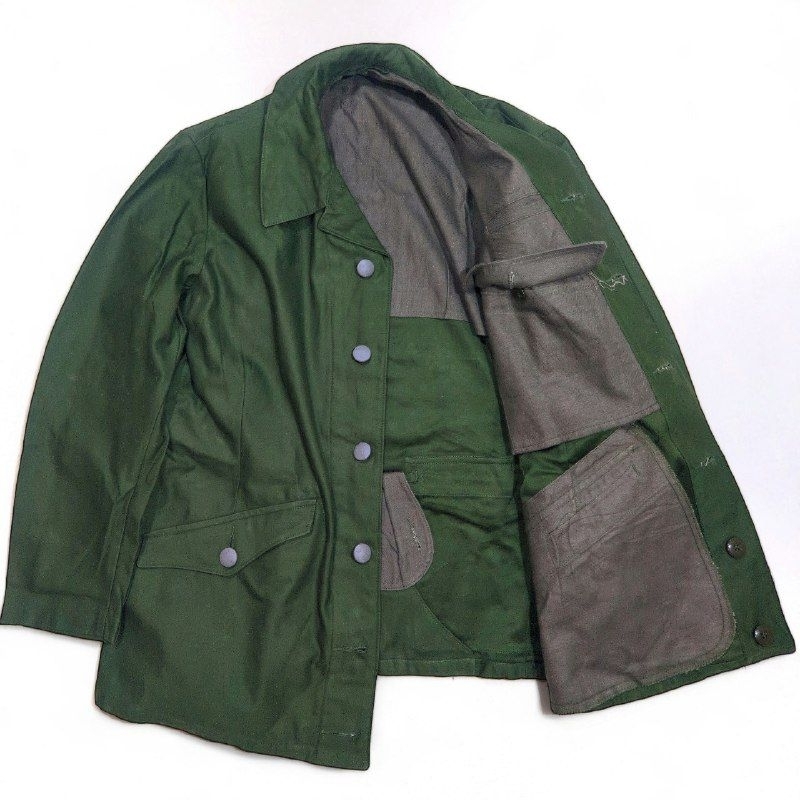 Vintage Parka 1970 Swedia Army Jacket