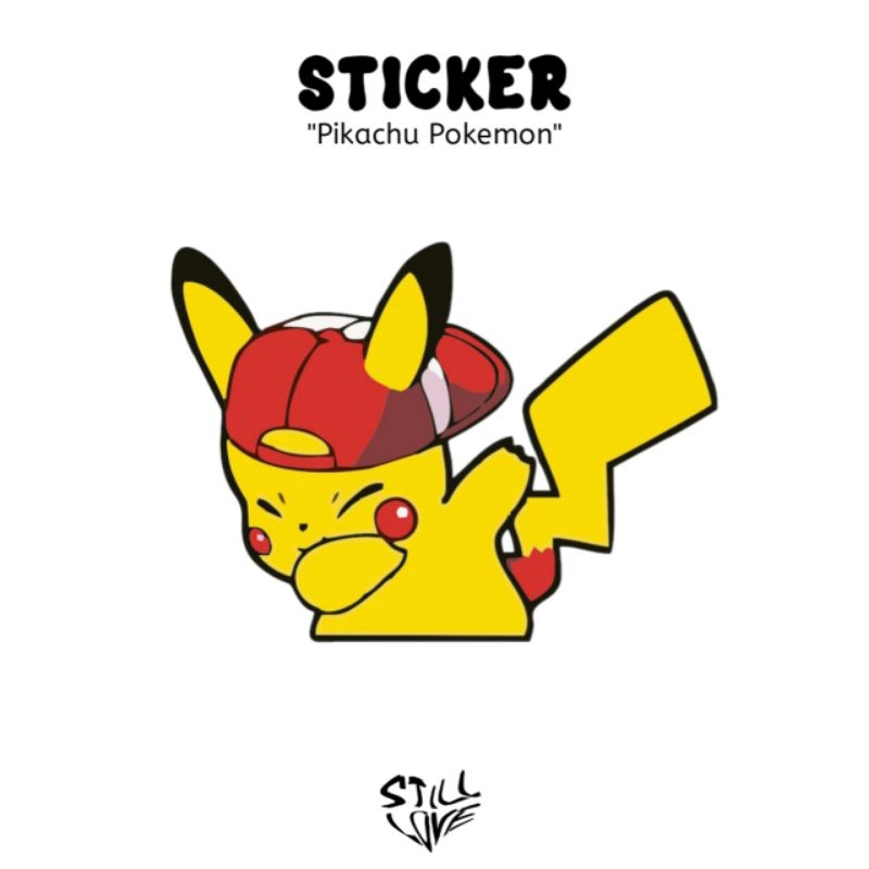 

Bisa COD|stiker pikachu|stiker tumblr|stiker laptop|stiker aesthetic|stiker helm|stiker case
