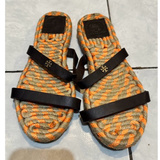 Sandal flat Tory Burch preloved