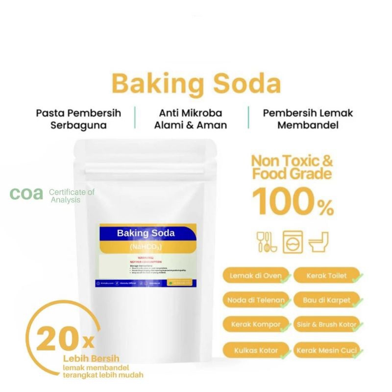 

BAKING SODA sodium bicarbonat 500gr