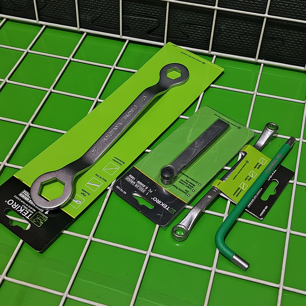 Kunci Stel Klep Tekiro - Kunci Penyetelan Klep Motor Set 4 Pcs Tekiro