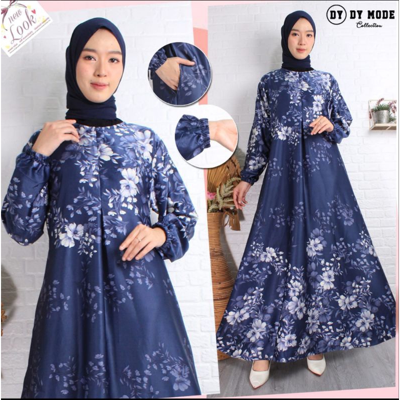 gamis maxmara dior silk premium