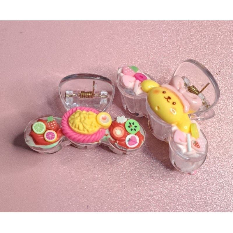 Jepit rambut lucu / Jepit rambut karakter / DIY Deco Cream