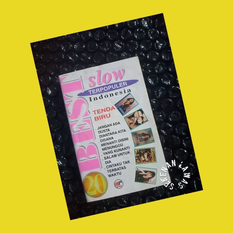Kaset 20 Best Slow Terpopuler Indonesia/ Cover Ada Coretan/ Desy Ratnasari, Anie Carera, Nike Ardill