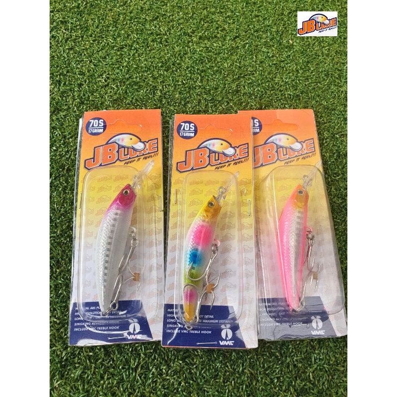 Lure minow casting JB Lure 70s lure minnow casting lure duel kw