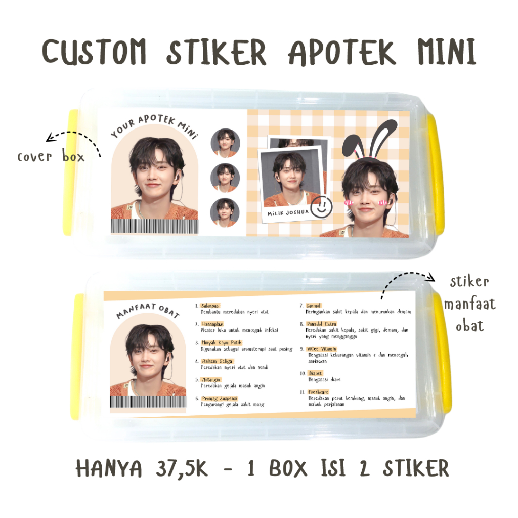 

Tinytiani | Custom Stiker Apotek Mini | Bisa Request Stiker | Kode Orenji