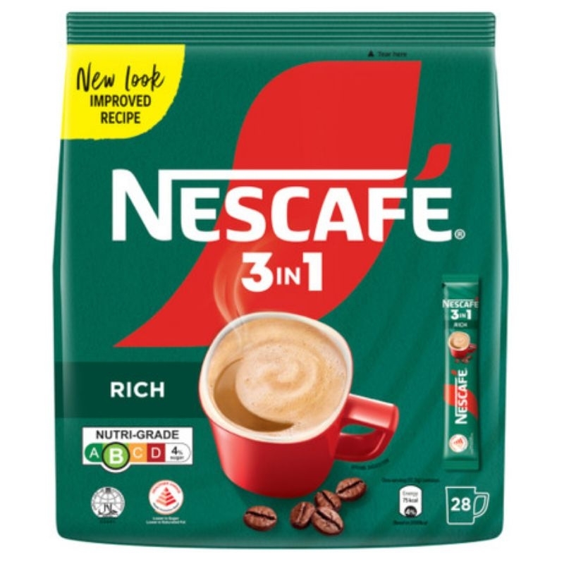 

Nescafe Rich Singapore 3in1 Instant Coffee 3 in 1 READY STOCK