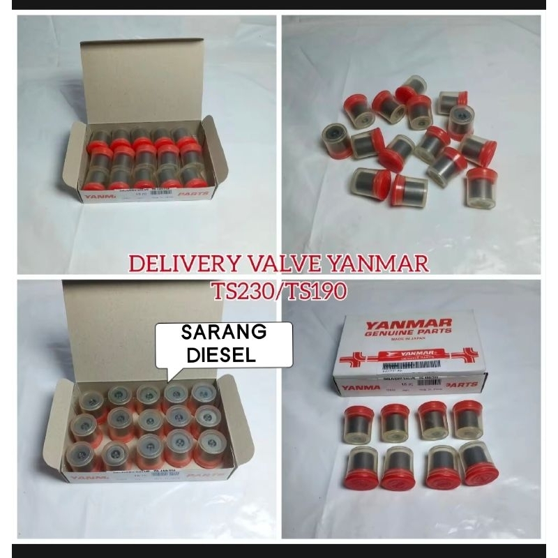 deliveri valve delivery valve mesin yanmar TS230/TS190 Deliveri valve yanmar