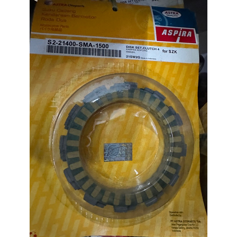 KAMPAS KOPLING SMASH OLD NEW SHOGUN 125 SP ROBOT FL