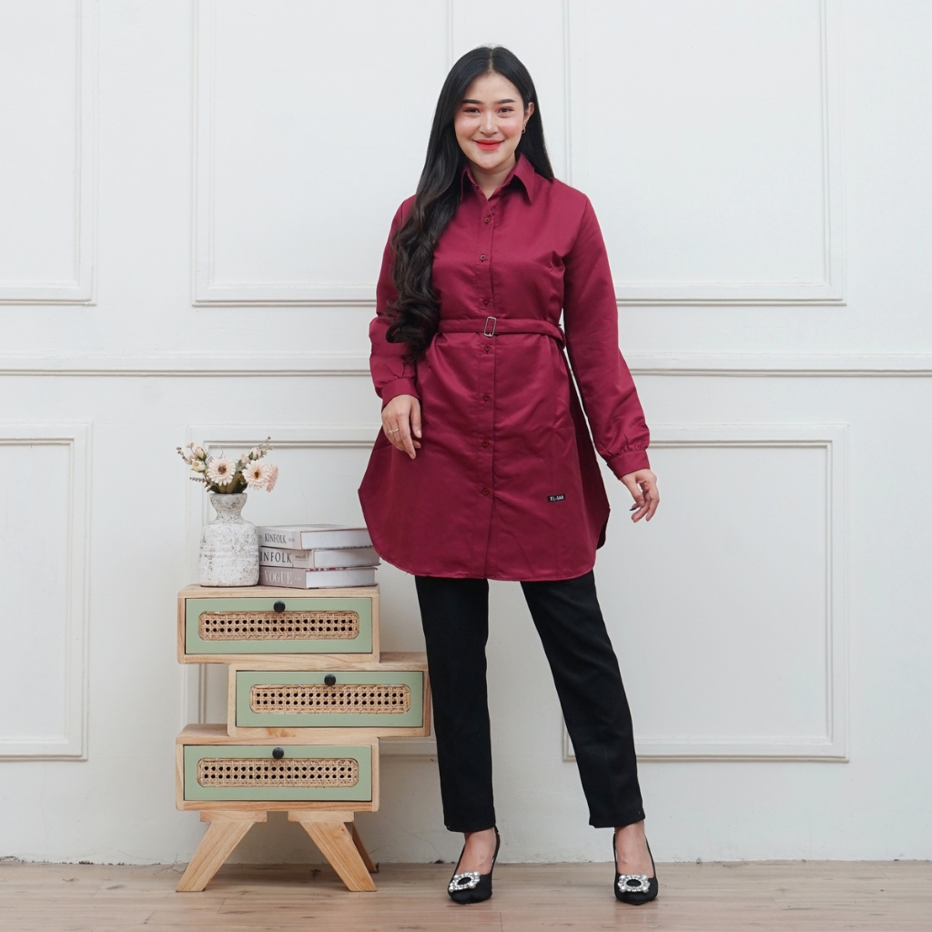 Tunik Toyobo Wanita LD 115 CM Long Tunik Kondangan Wanita Kekinian