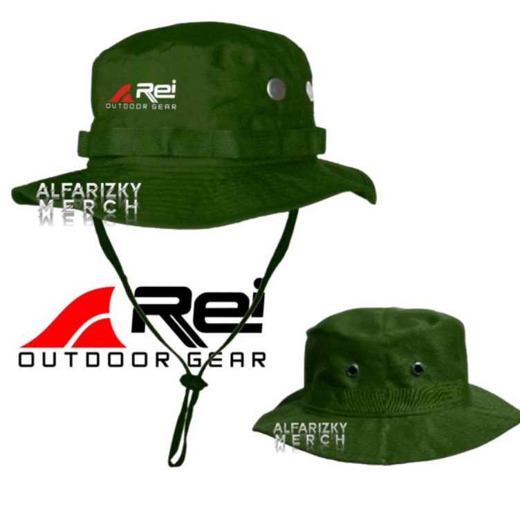 Pusat Terbaru  TOPI GUNUNG LOGO REI OUTDOOR  TOPI RIMBA ADVENTURE HIKING SUMMIT CAMPING  TOPI PENDAK