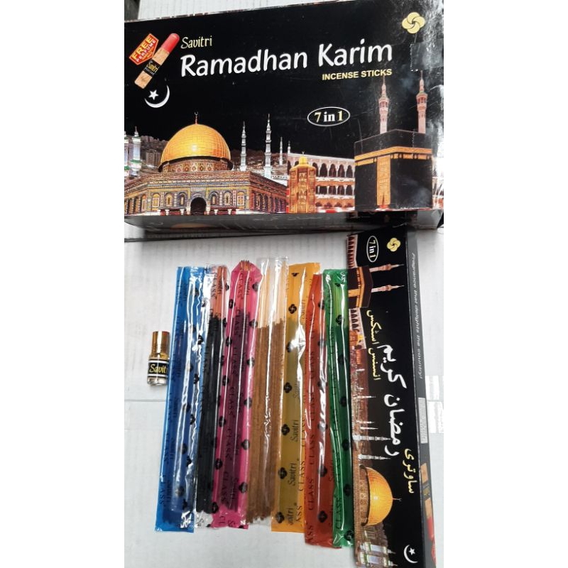 Dupa Arab Stik Savitri Ramadhan Karim isi 7 in 1 + Bonus Parfum
