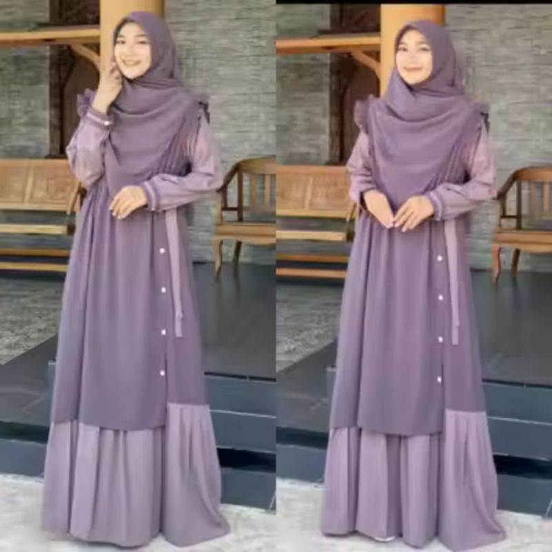 GAMIS CRINKLE TERBARU 2024