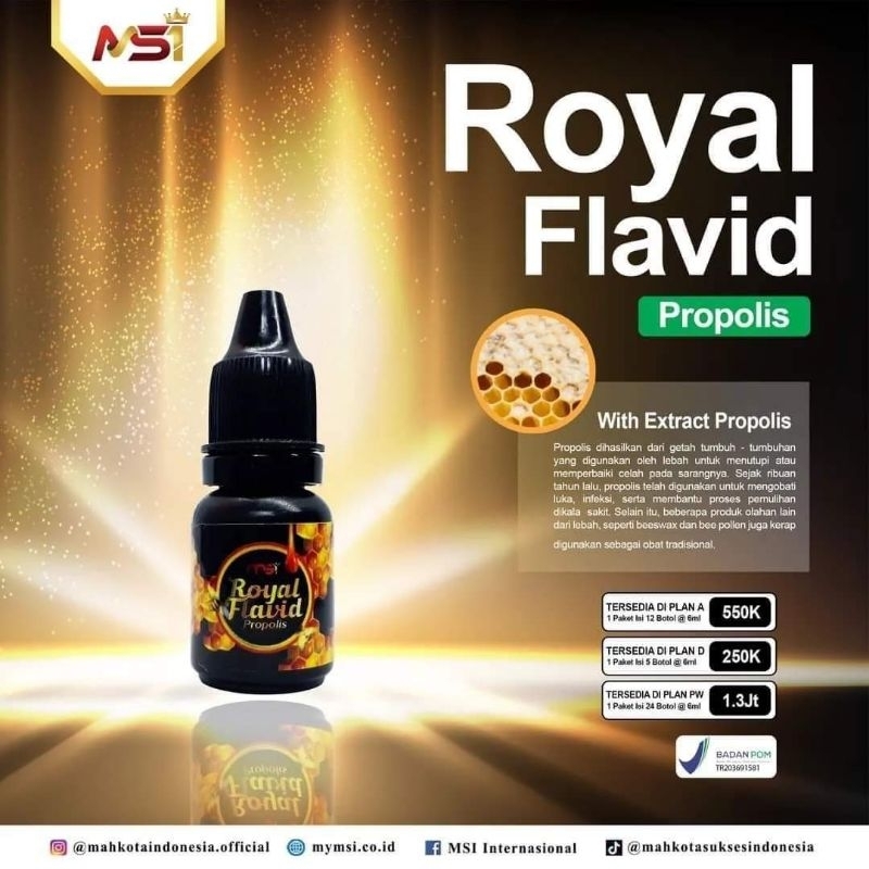 Royal Flavid Propolis MSI ORI