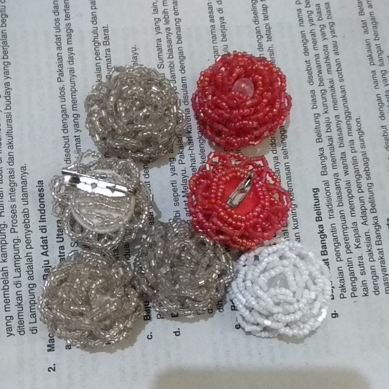 Bros pin peniti mute monte mawar oleh oleh bali