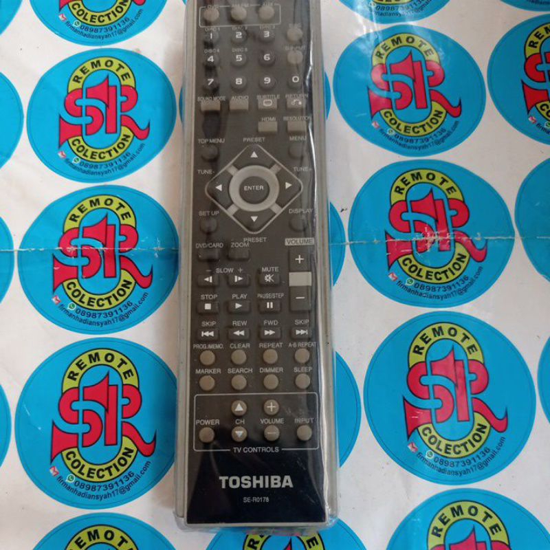 Remote pht compo dvd toshiba