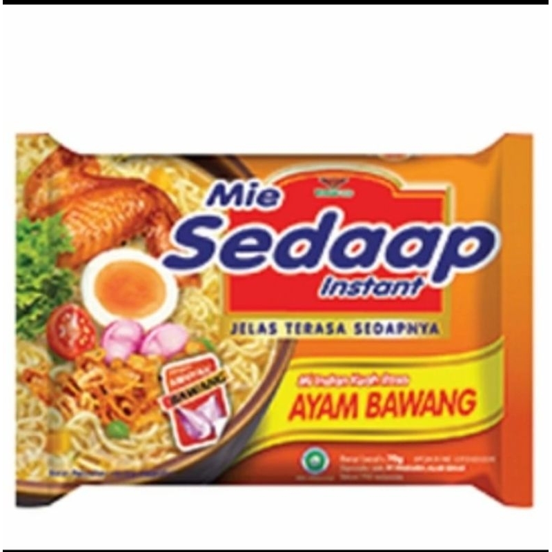 

Mie Sedaap Rebus rasa Ayam Bawang