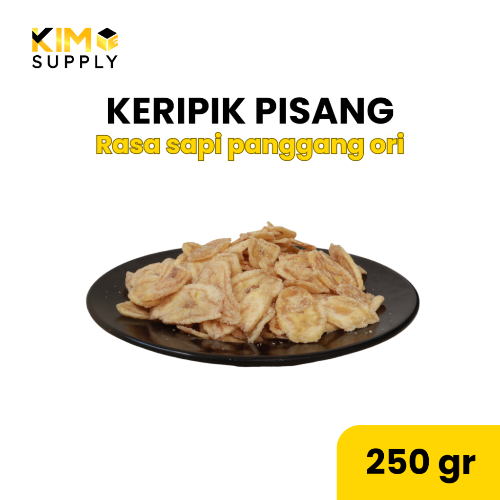 

KERIPIK PISANG SAPI PANGGANG ORI (250 GR) cemilan snack kekinian viral termurah terlaris