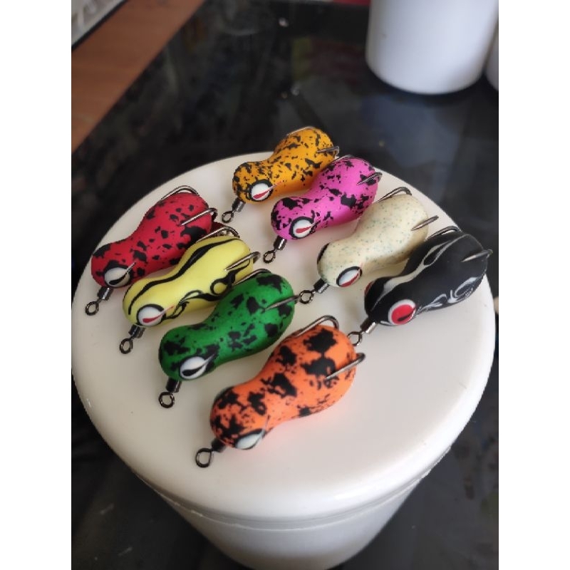 Soft Frog / Umpan Ikan Gabus / Umpan Casting 3cm