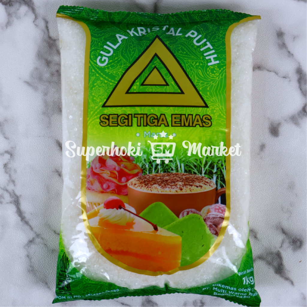 

Segi Tiga Emas Gula Pasir 1 KG