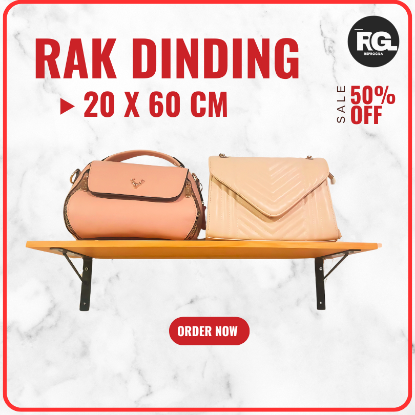 Rak Dinding Tempel / Rak Dinding Aesthetic / Ambalan Dinding / Meja Dinding Tempel Tembok Tbk