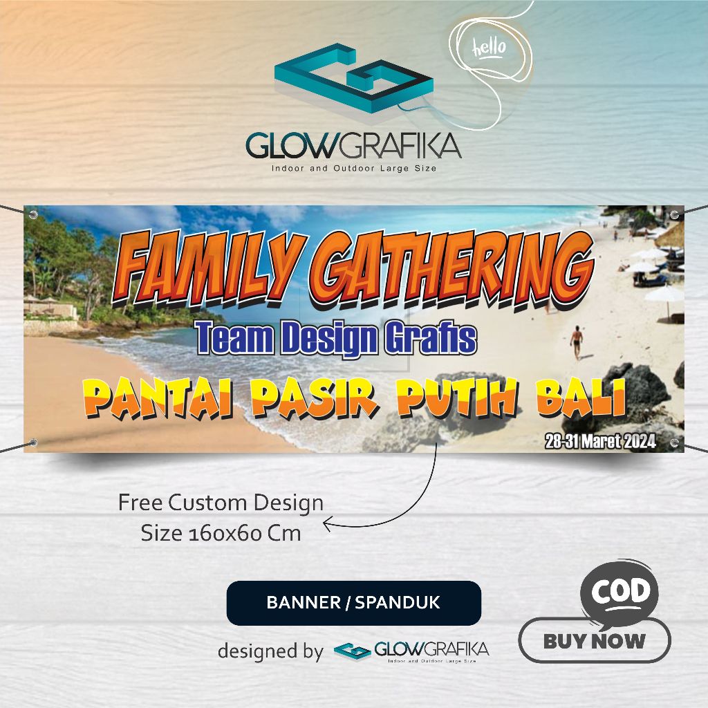 Cetak Spanduk Banner Family Gathering
