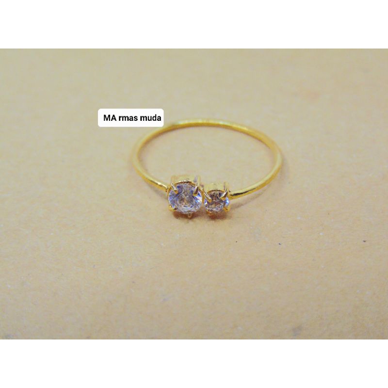 Cincin Emas Muda/ Cincin Wanita Emas Muda