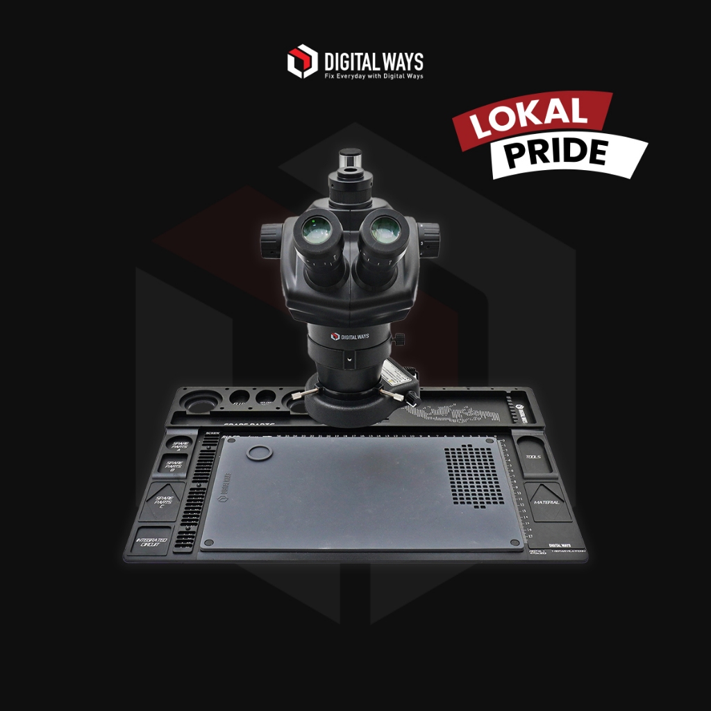 Digital Ways Microscope Trinokuler DW-TC-Y Black