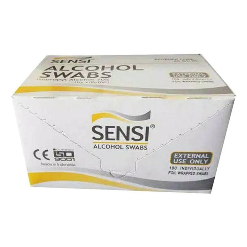 alcohol Swab sensi Isi / 100 pcs