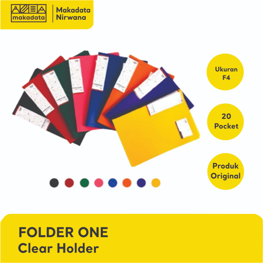 

FOLDER ONE CLEAR HOLDER 20PC (1 PCS)