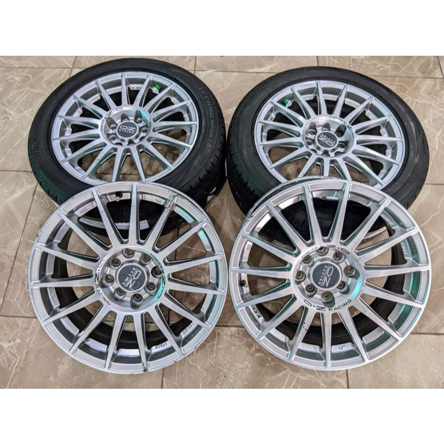 OZ RACING R16X7 8X100/114,3 ET40 SILVER + BS(2) 205 50 R16