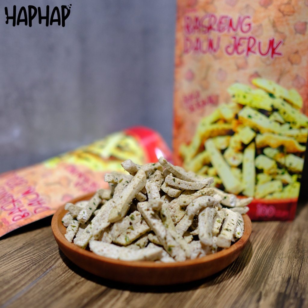 

Haphap Basreng Daun Jeruk ORIGINAL 100 gram