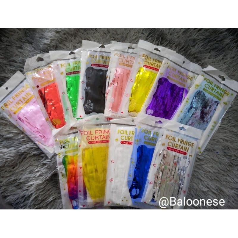 Tirai Rumbai Ulang Tahun/Dekorasi