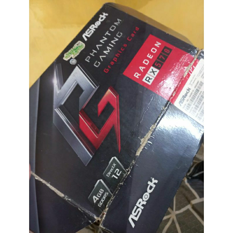 VGA Asrock RX 570 4GB Phantom