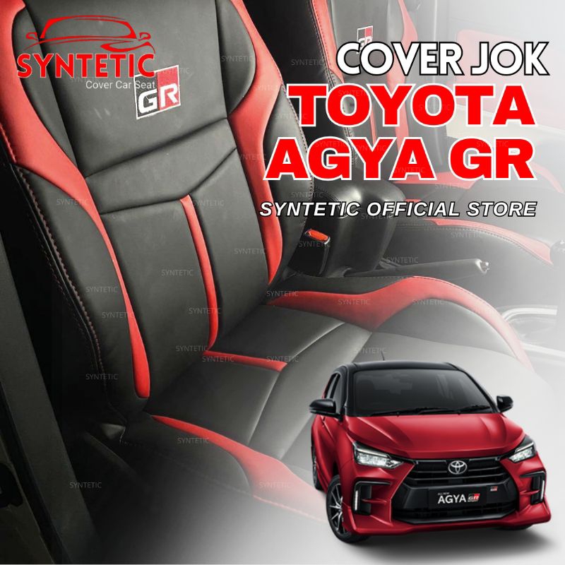 Sarung Jok Mobil Toyota Agya GR Sport Full Set