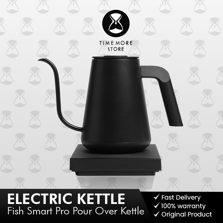 Timemore Fish Smart PRO Electric Coffee Kettle 900ml Teko Kopi Listrik