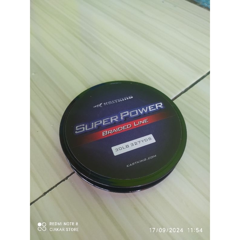 senar PE kastking super power.