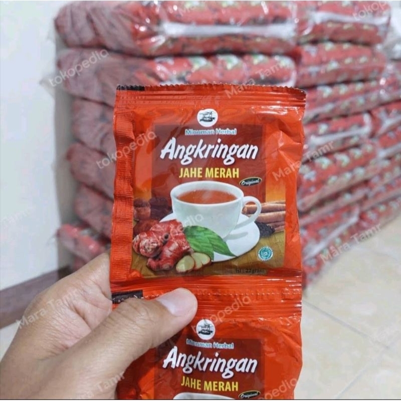 

ANGKRINGAN JAHE MERAH 1 GANTUNG ISI 12 SACHET