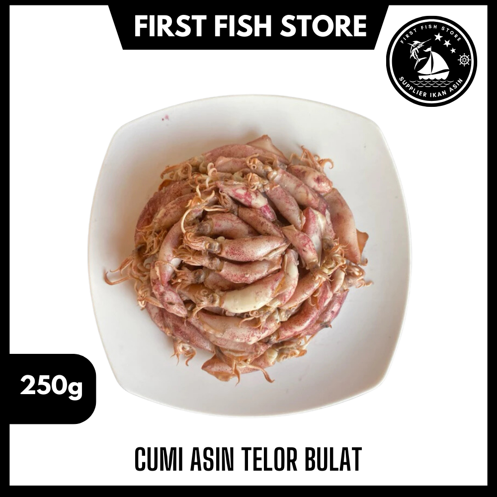 

Cumi Telur Bulat Premium 250 Gram - Cita Rasa Asin Terbaik