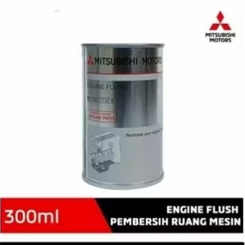 Engine Flush Mitsubishi Original - Cairan Pembilas Penguras Oli Mesin Bensin/Diesel 300 Mili