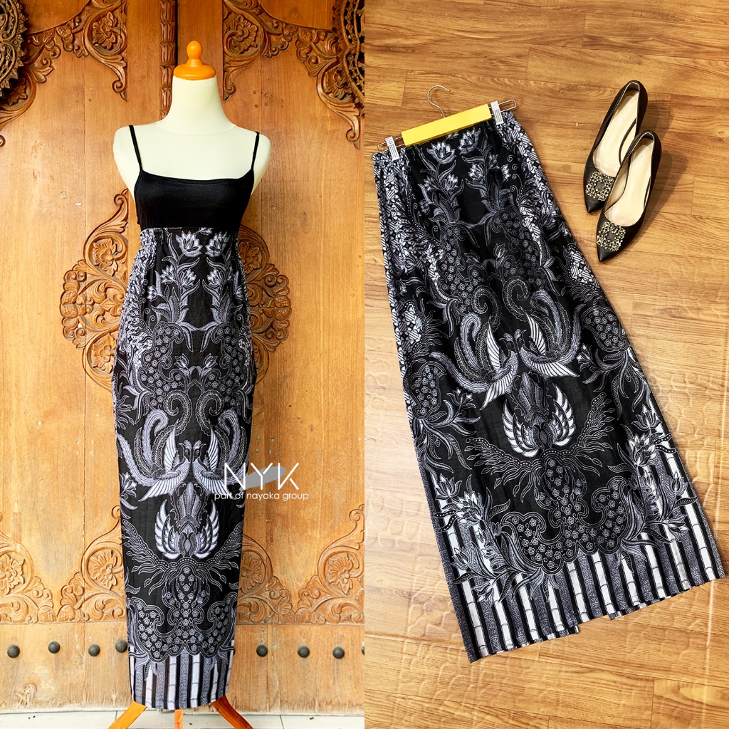PRADIPTA BATIK - Rok Span Batik Bawahan Kebaya Motif ANNABEL - Bahan Katun Prima Halus - Rok Span Ka