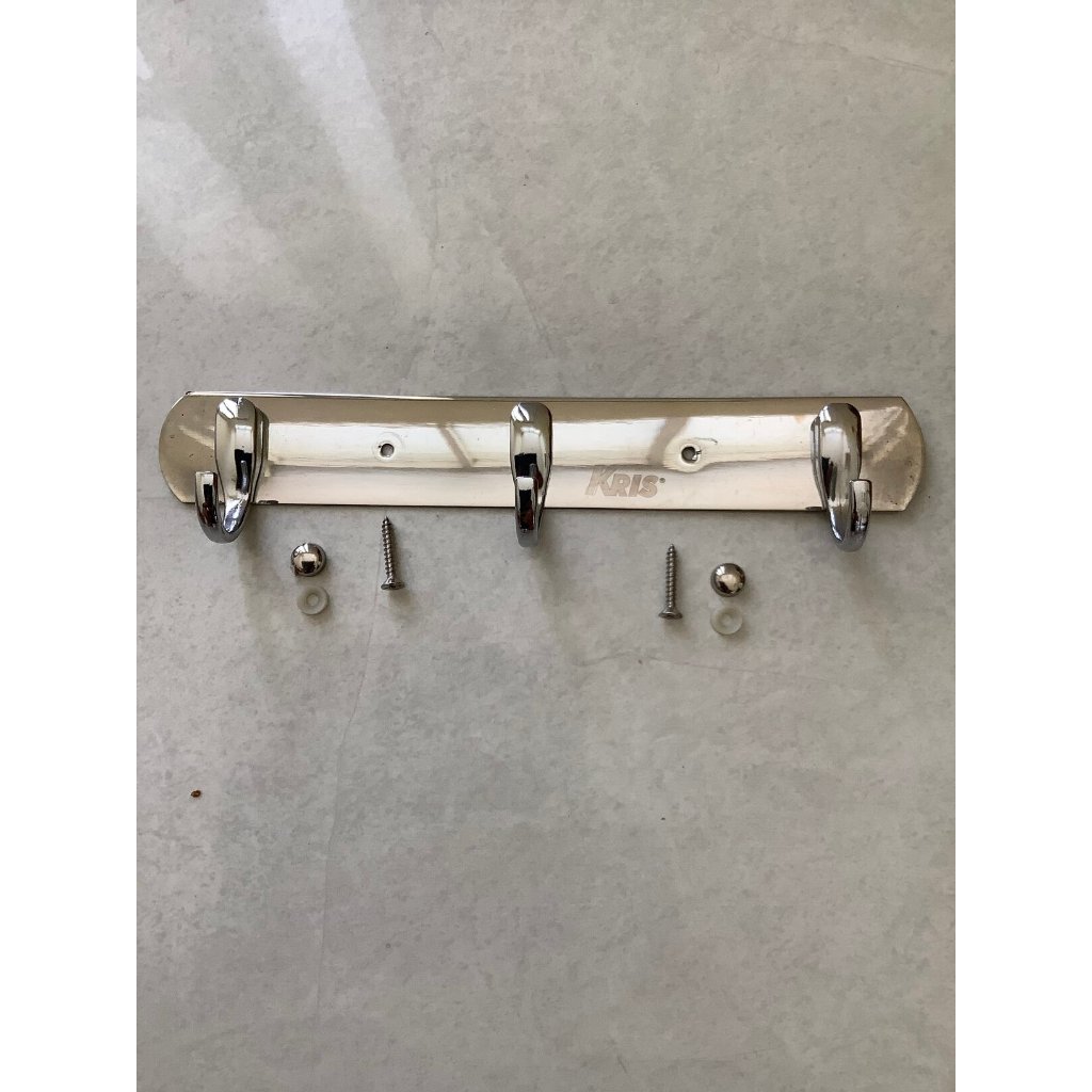 INFORMA GANTUNGAN BAJU Set Hanger Baju Kapstok ACE Set Kris Bath Gantungan Dinding 3 Kait