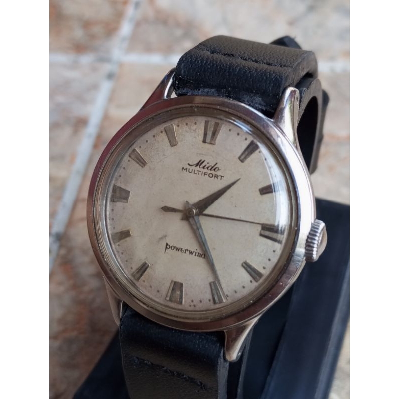 MIDO MULTIFORT powerwind Super Rare Vintage Watch