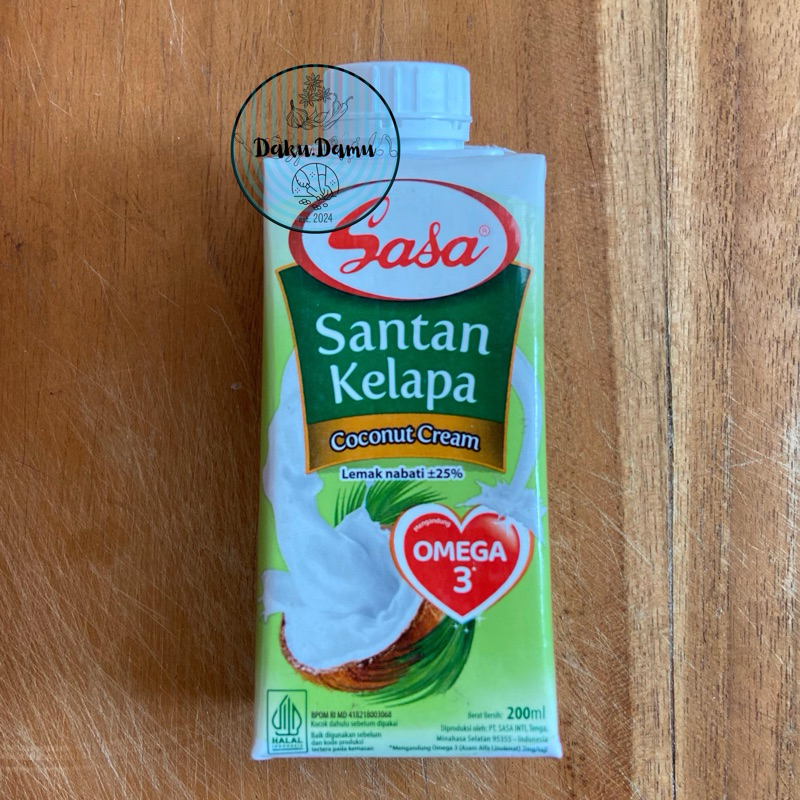 

Sasa Santan Kelapa - Coconut Cream 200ml