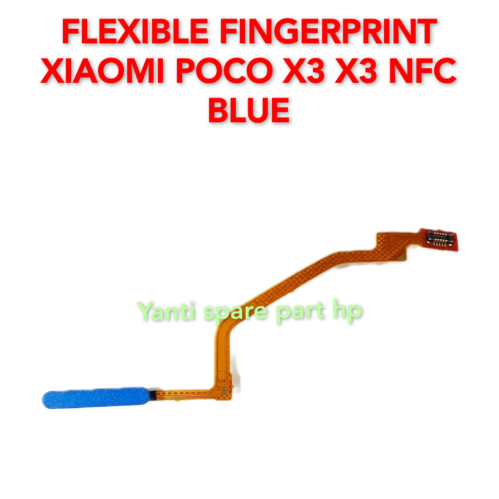 Flexible Fingerprint Xiaomi Poco X3 X3 Nfc Original Terlaris New