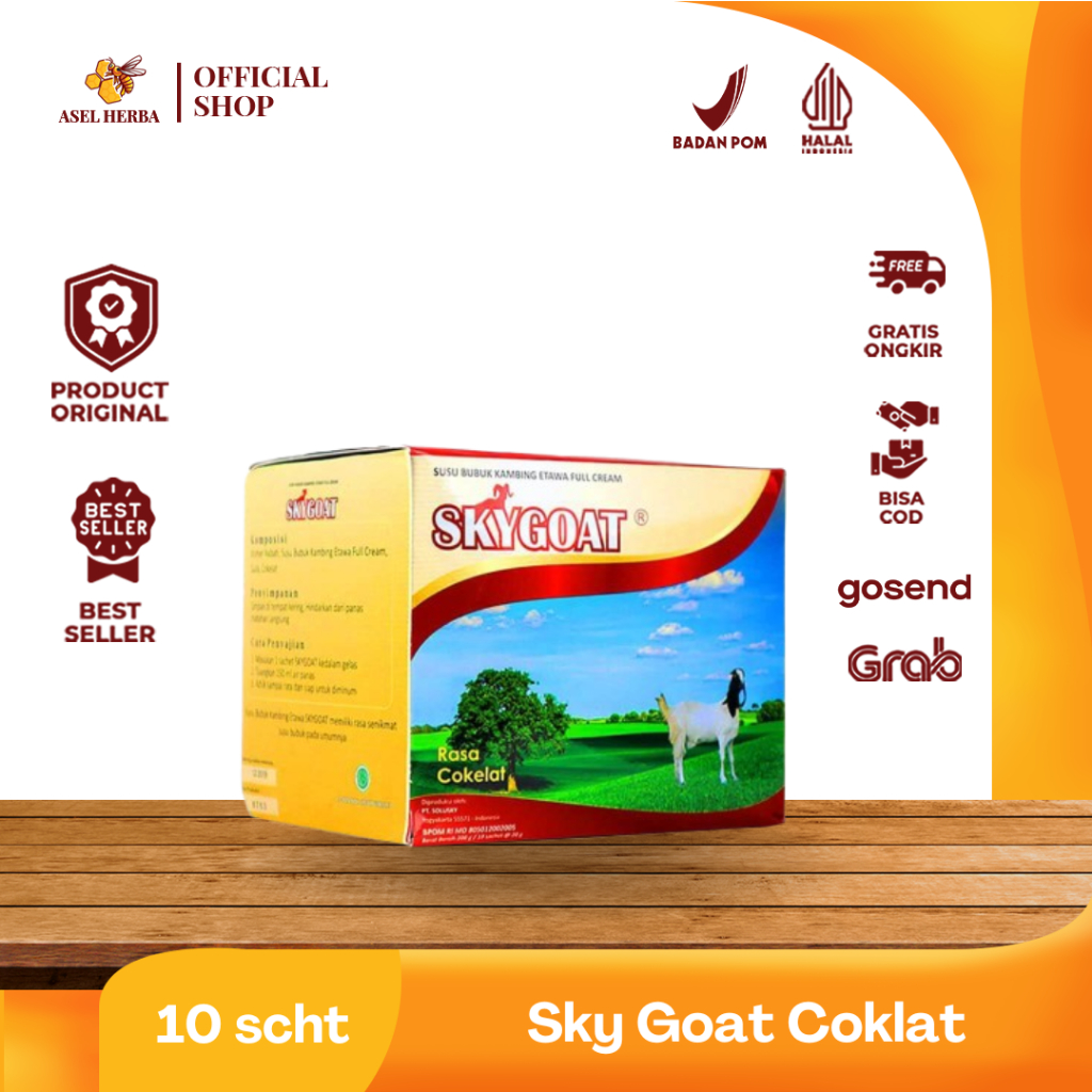 

SKY GOAT - Susu Kambing Vanila Coklat Madu