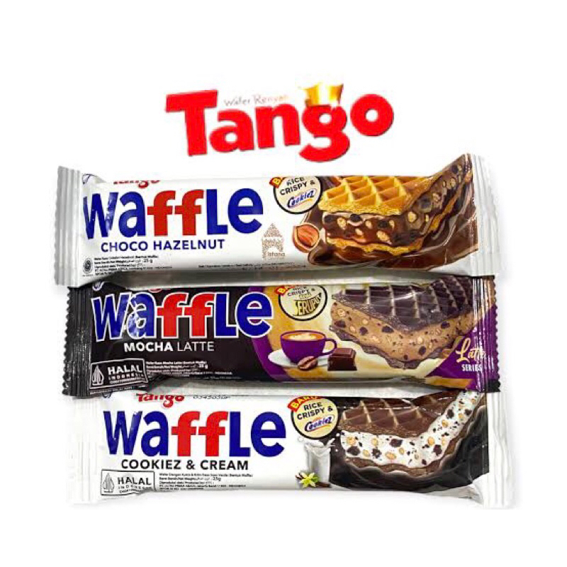 

TANGO WAFFLE CHOCO HAZELNUT / MOCHA LATTE / COOKIES & CREAM